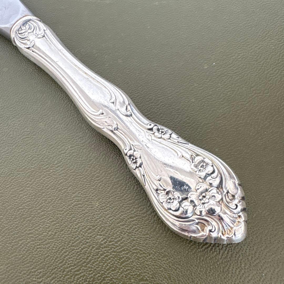 ALVIN STERLING ナイフ　純銀　シャトーローズ　ビンテージ　シルバー