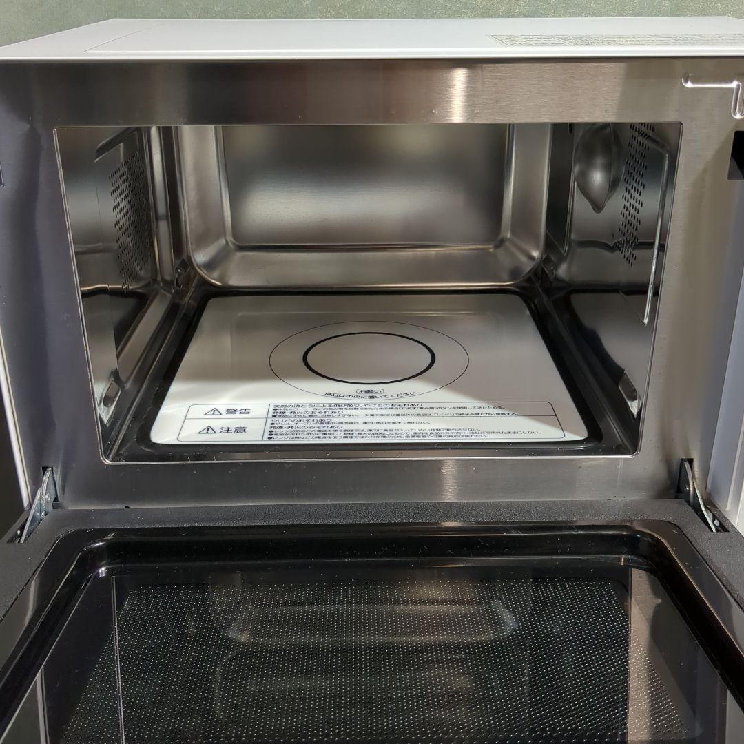 (s) アイリスオーヤマ オーブンレンジ 2023年製 MO-F1809-CW