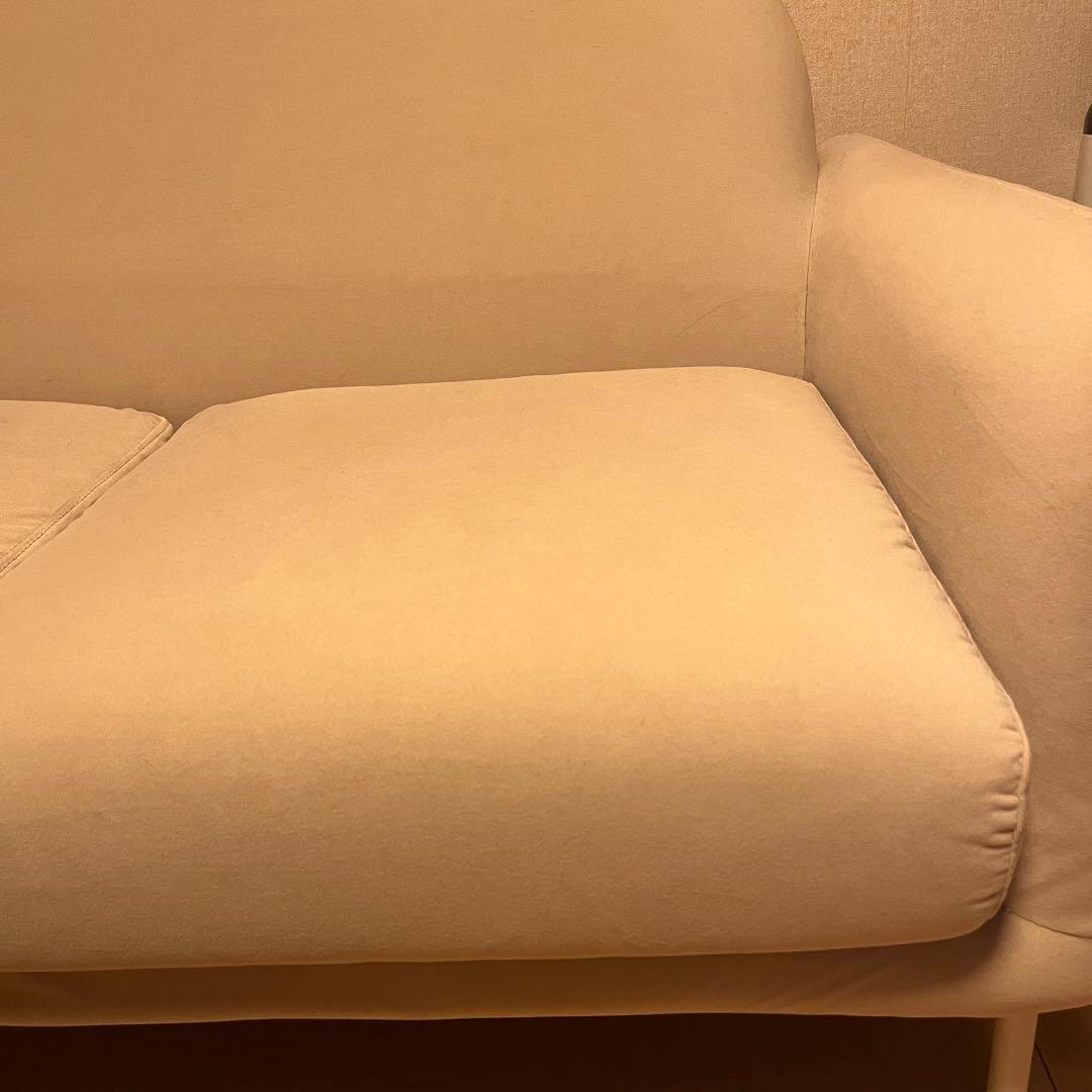 【ちゃん】ソファ エルメソファ ホワイト Francfranc 一人暮らし