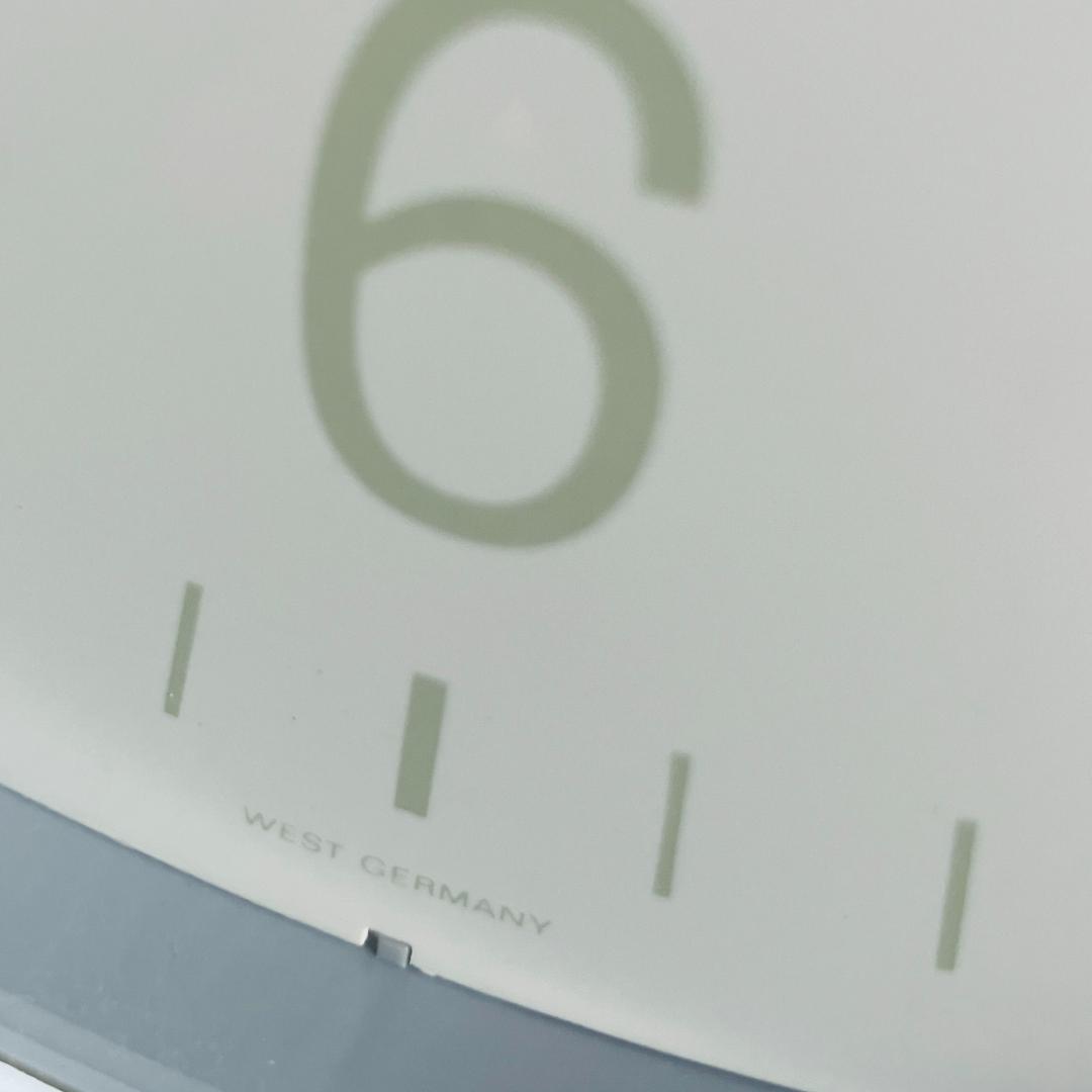 ラスト1点／外箱付き 80S 西ドイツ製 PHILIPS 掛け時計 ミニマリズム