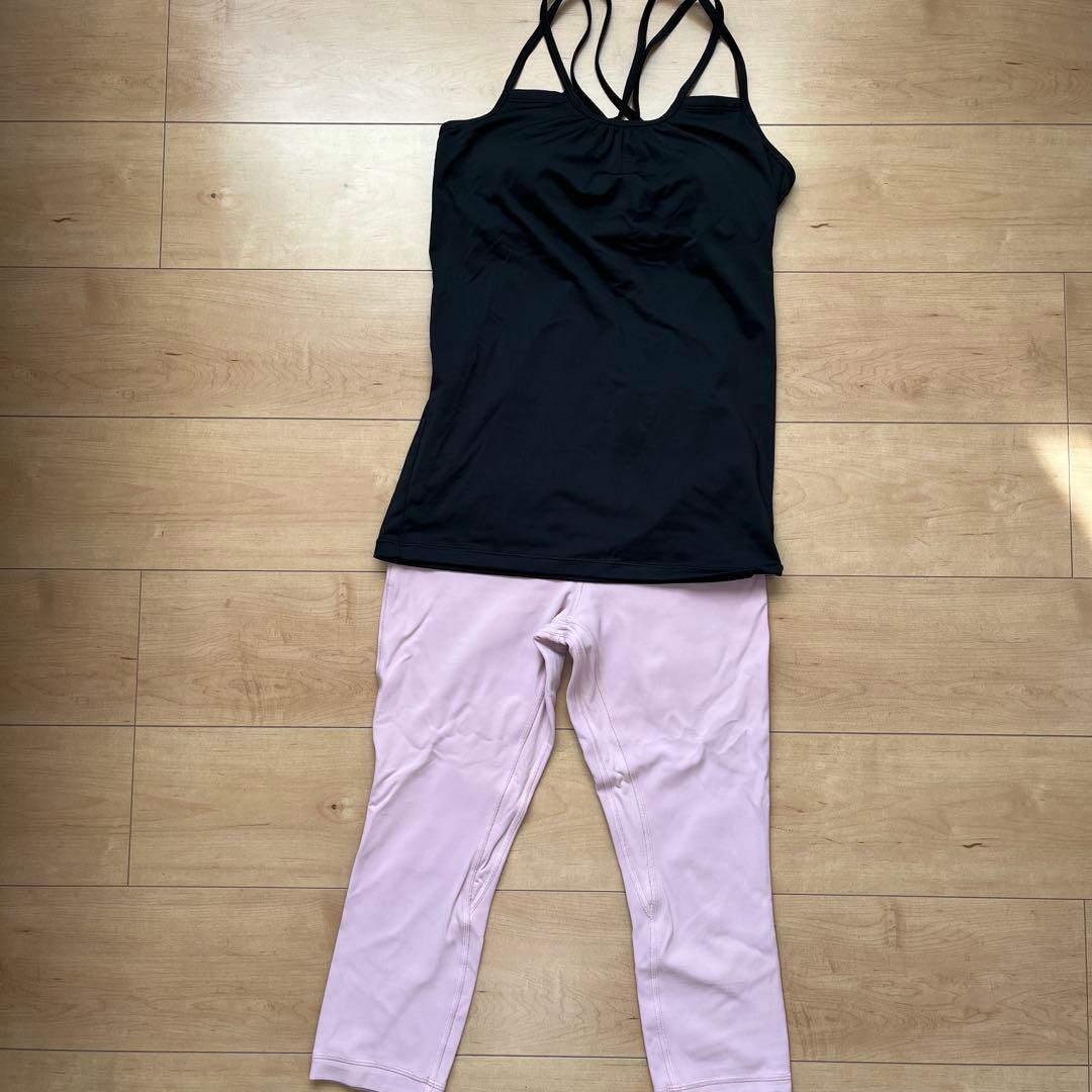 LAVA用ラグ　キャミソール　ルルレモン スパッツ　３点セット