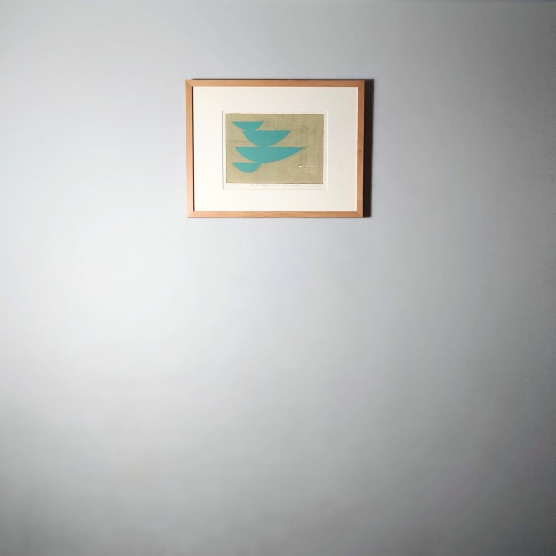 黒木周「Rounded Bottom-36」クロスグラフ IDEE取扱版画家