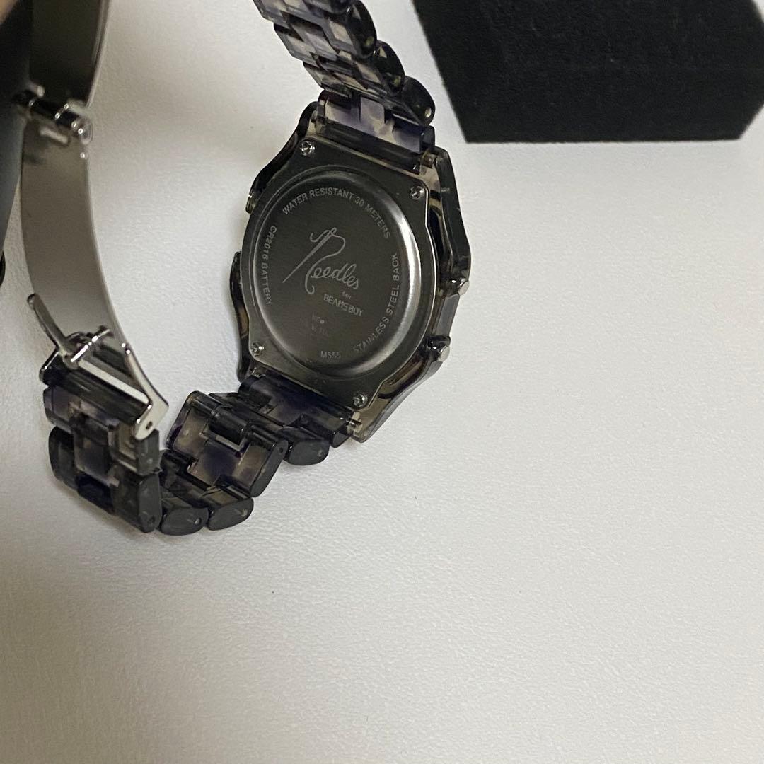 美品 別注 【NEEDLES × TIMEX × BEAMS BOY】