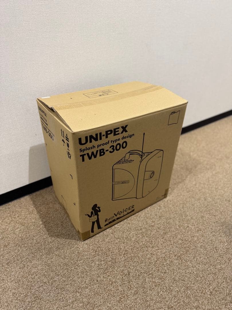 【新品・未使用】ユニペックスUNI-PEX TWB-300 拡声器　マイク付き