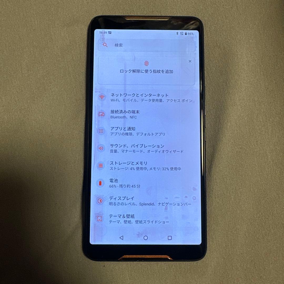ASUS ROGPhone ZS600KL 512GB SiMフリー