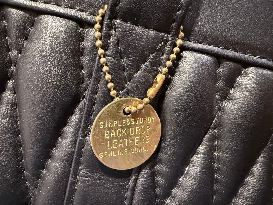 【レア物】BACKDROP Leathers レザートートバッグ