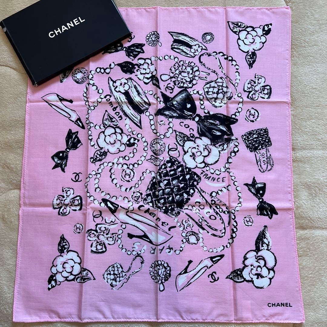 ★プロフ必ず読んで下さい☆A&P ★ CHANEL シャネル　バンダナ