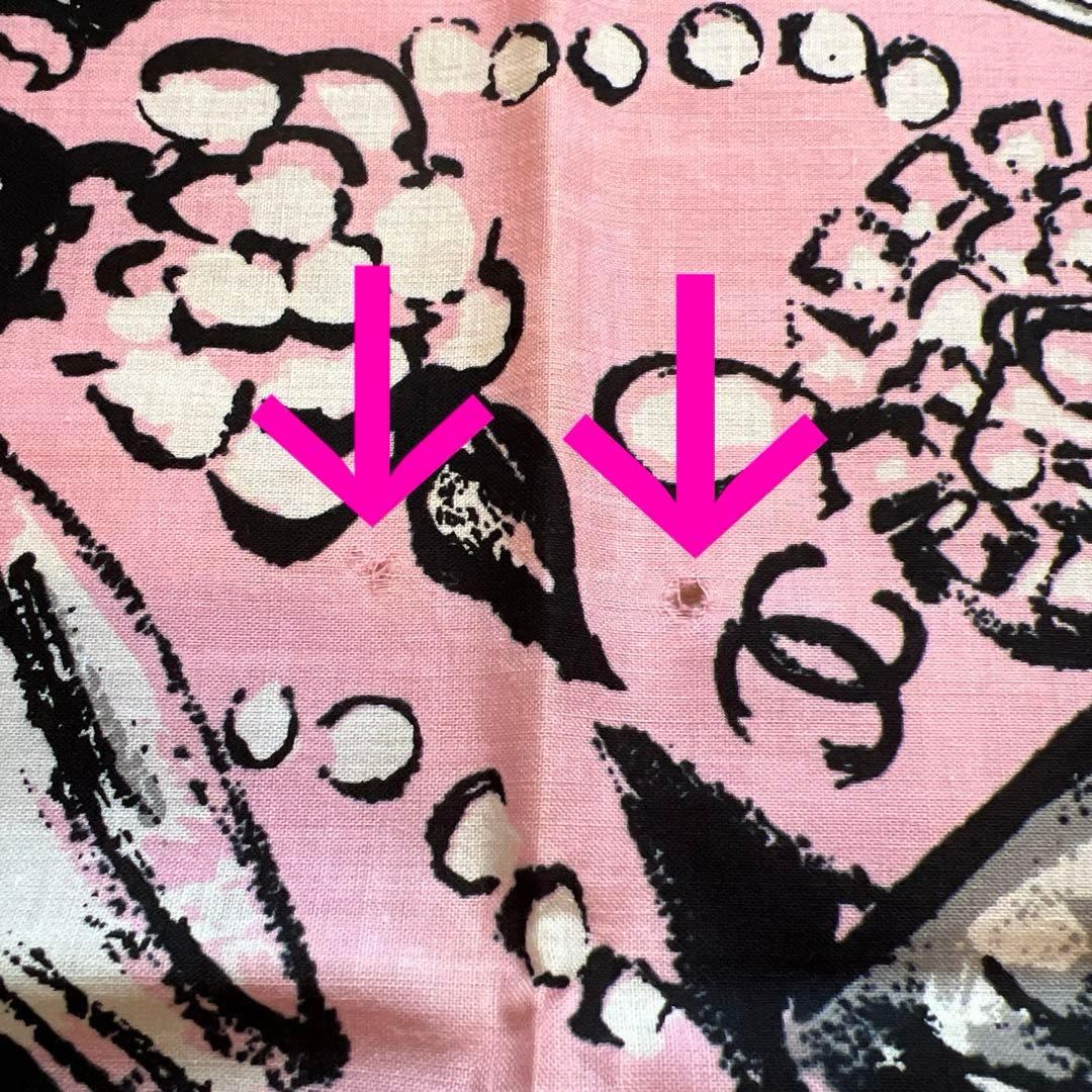 ★プロフ必ず読んで下さい☆A&P ★ CHANEL シャネル　バンダナ