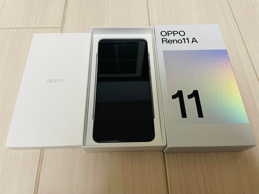 【新品同様品】OPPO Reno 11 A ダークグリーン