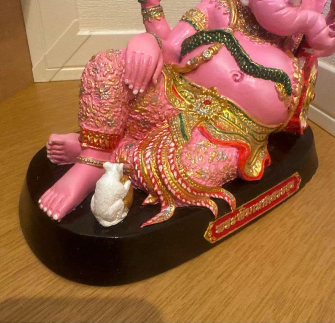3倍速で願いが叶うと言われている【ピンクのガネーシャ】タイの現地で購入！