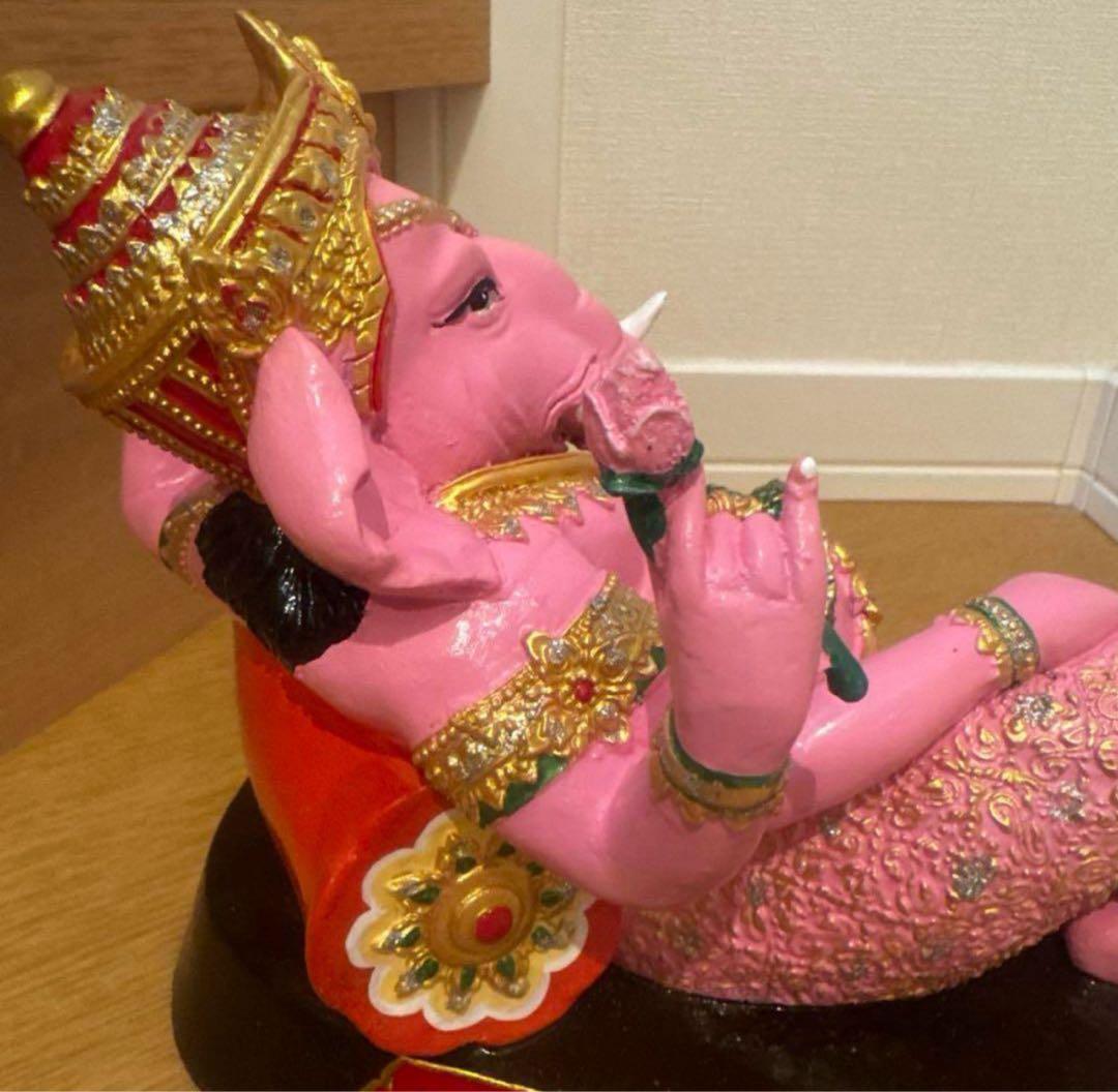 3倍速で願いが叶うと言われている【ピンクのガネーシャ】タイの現地で購入！