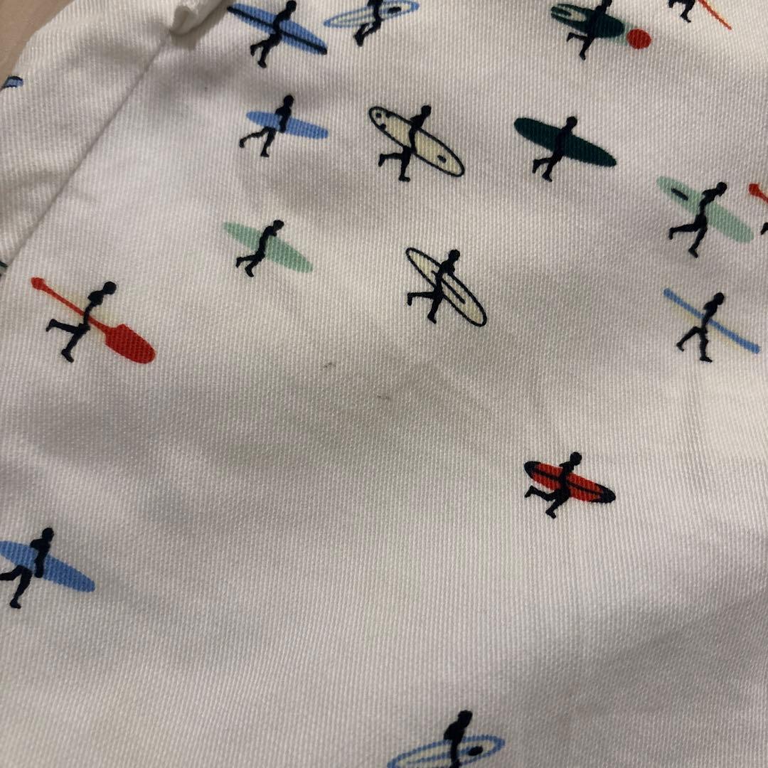 パーリーゲイツ　サーフ柄　ショートパンツ　5 ゴルフ　ゴルフハーフパンツ