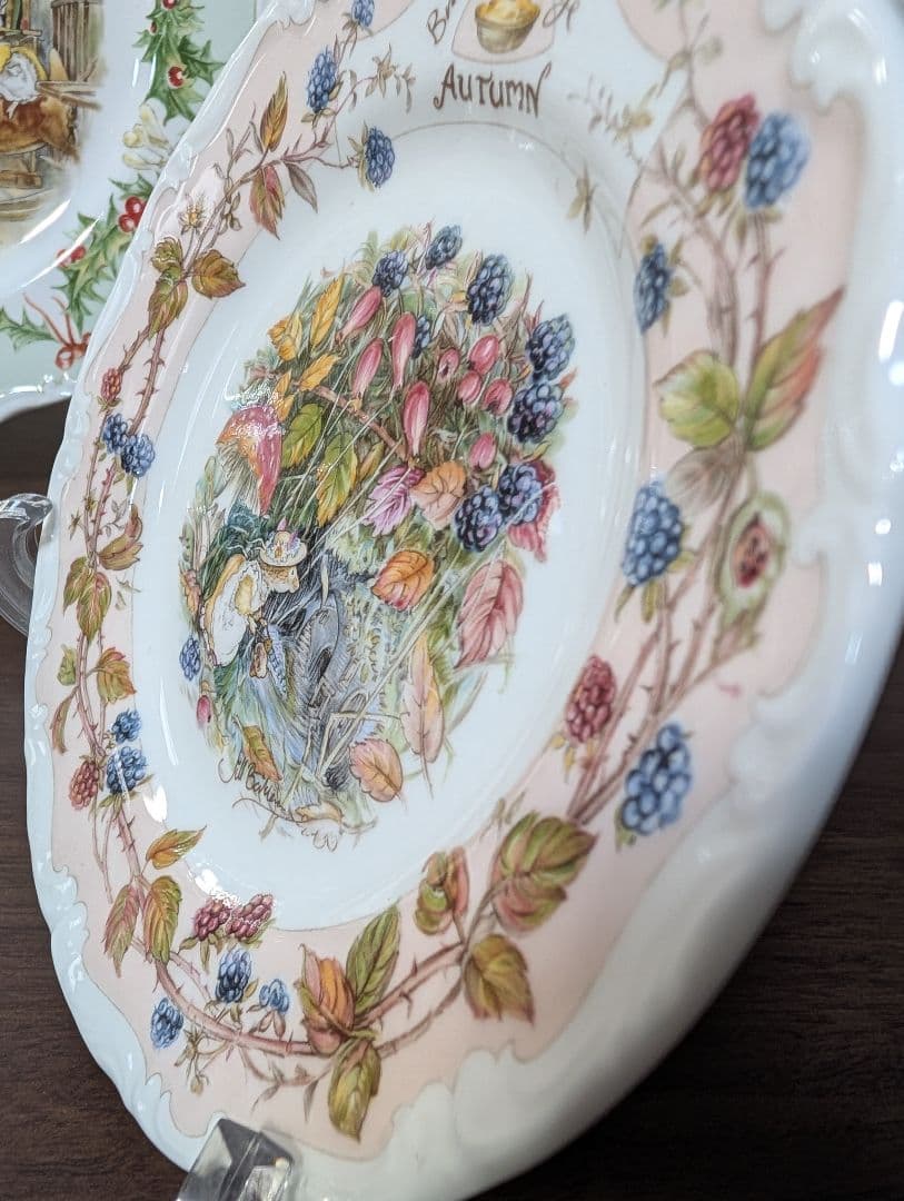 ロイヤルドルトン　ブランブリーヘッジ THE DISCOVERY 等３枚セット