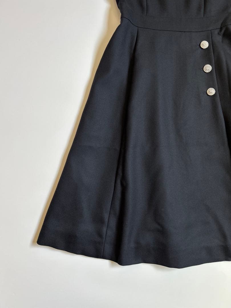 近年モデル♡Foxey フォクシー　Mond Dress 2021　濃紺　パール