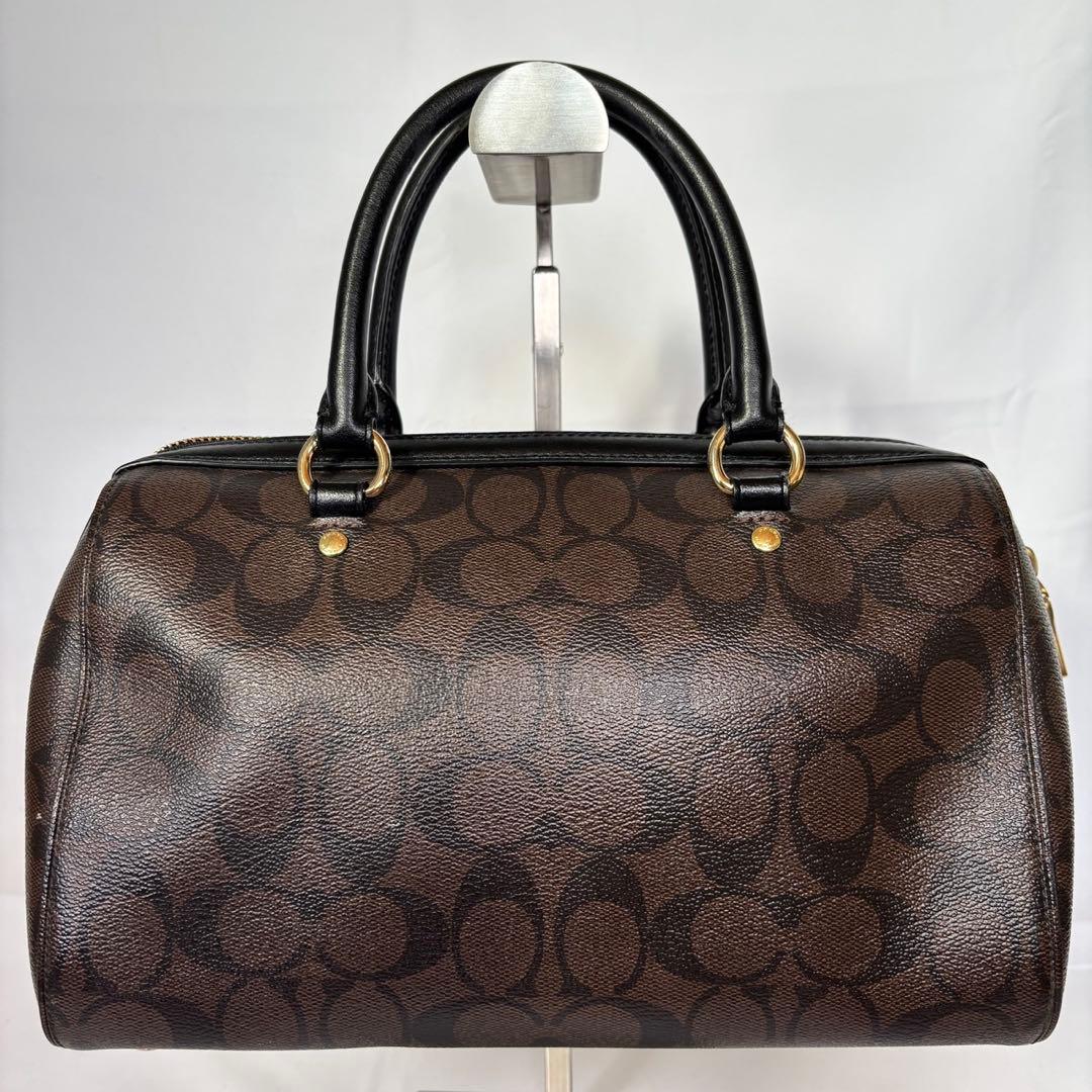 さとのりコーチ ミニボストン ショルダーバッグ 2way シグネチャー