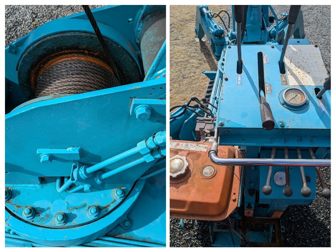 東亜カートクレーン　カニクレーン　2トン　簡易塗装整備