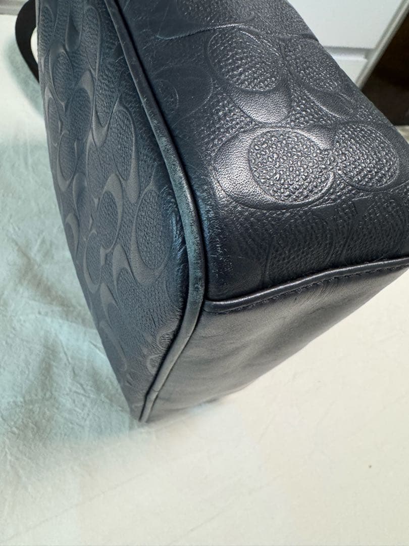 Coach レザー ショルダーバッグ