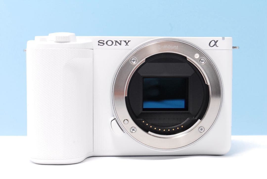 Vlog最強セット】SONY ZV-E10 II ダブル+純正グリップ ホワイト