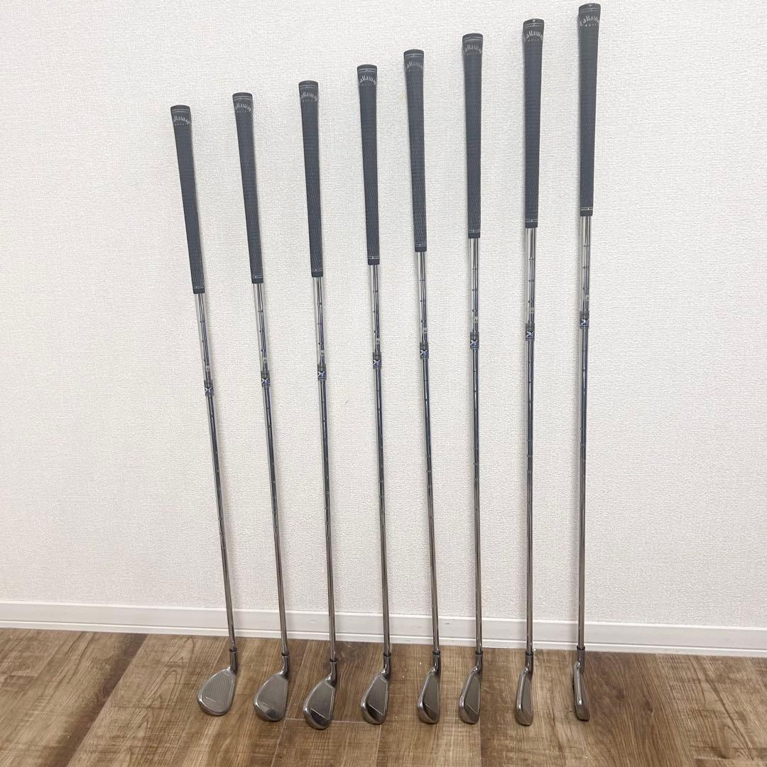 名機　キャロウェイ X-18 PRO SERIES 8本アイアンセット
