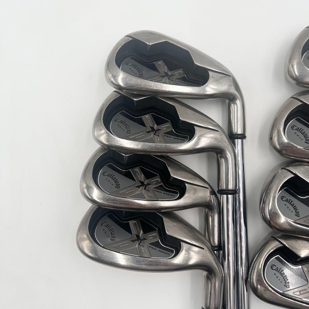 名機　キャロウェイ X-18 PRO SERIES 8本アイアンセット