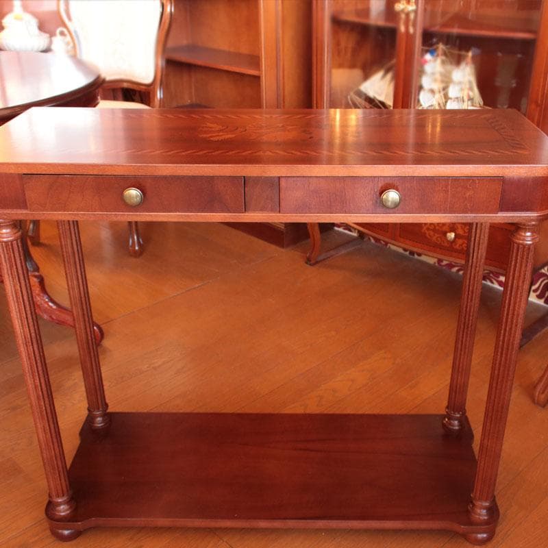 イタリア製コンソール 幅90cm サイドテーブル インテリア 107-838