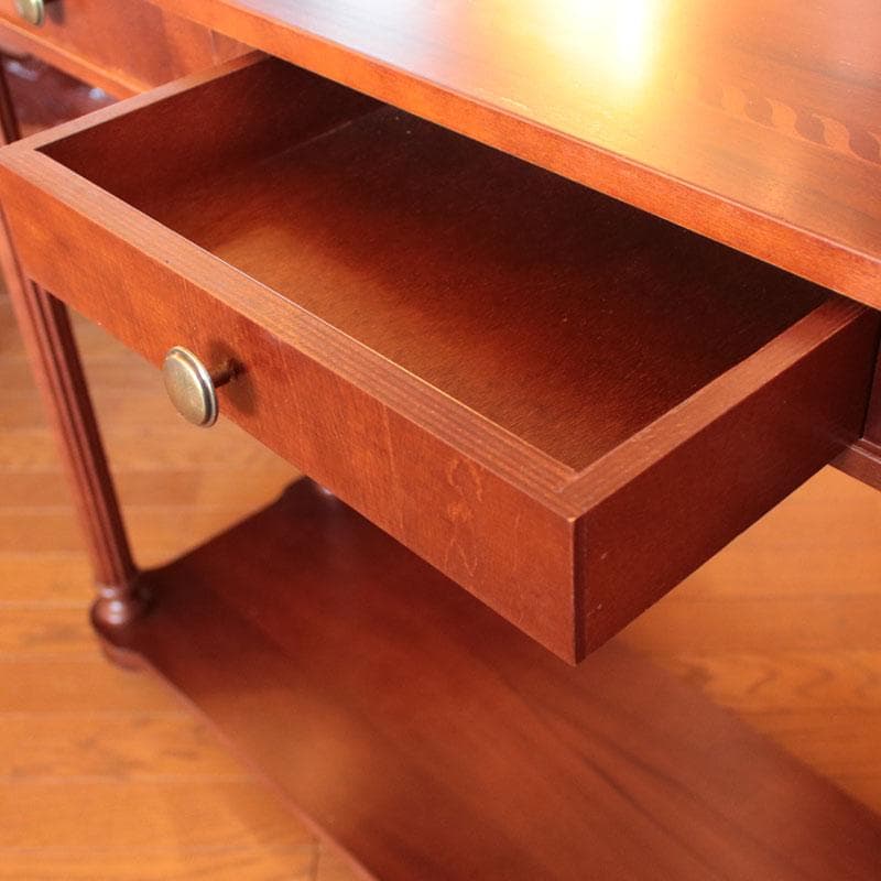 イタリア製コンソール 幅90cm サイドテーブル インテリア 107-838