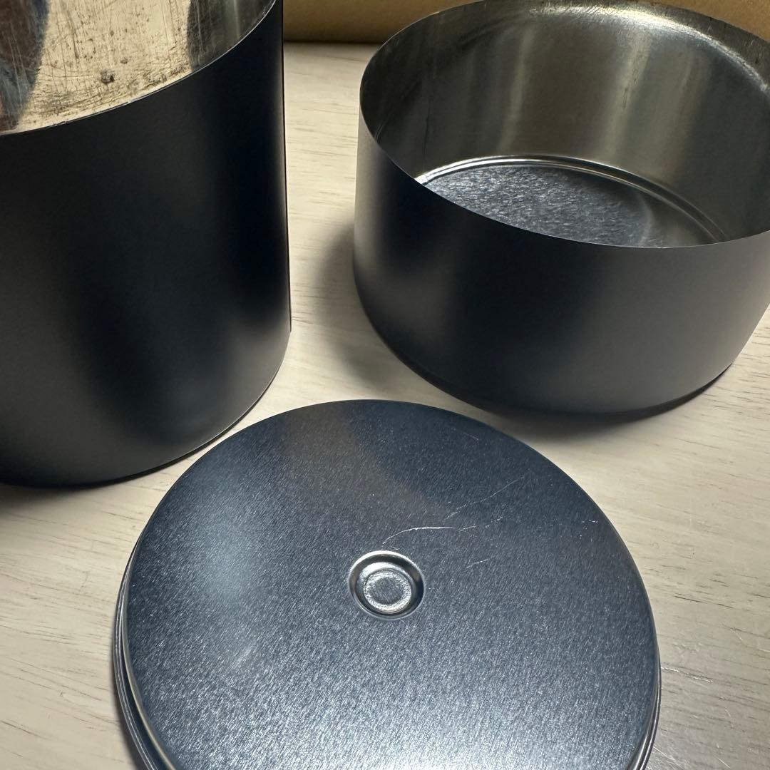 【新品&美品】MOHEIM Tin Canister 3個セット おまけ茶匙付き