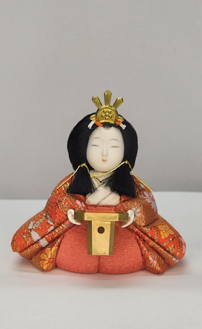 一秀 安土雛 五人飾り ケース入り 16号
