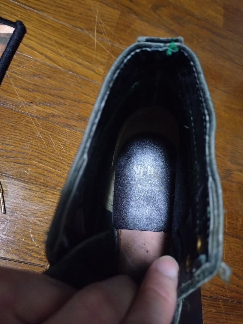 WELTS ビムラムソール レザー レースアップ ショートブーツ USA