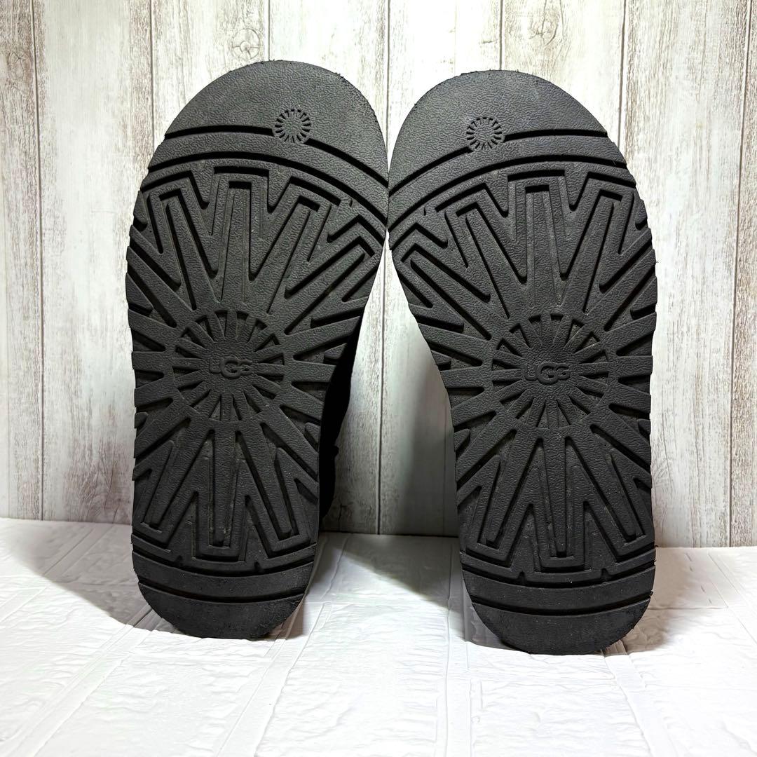 【美品】UGG ✿厚底　ミニディッパー　プラットフォーム　ムートンブーツ　23