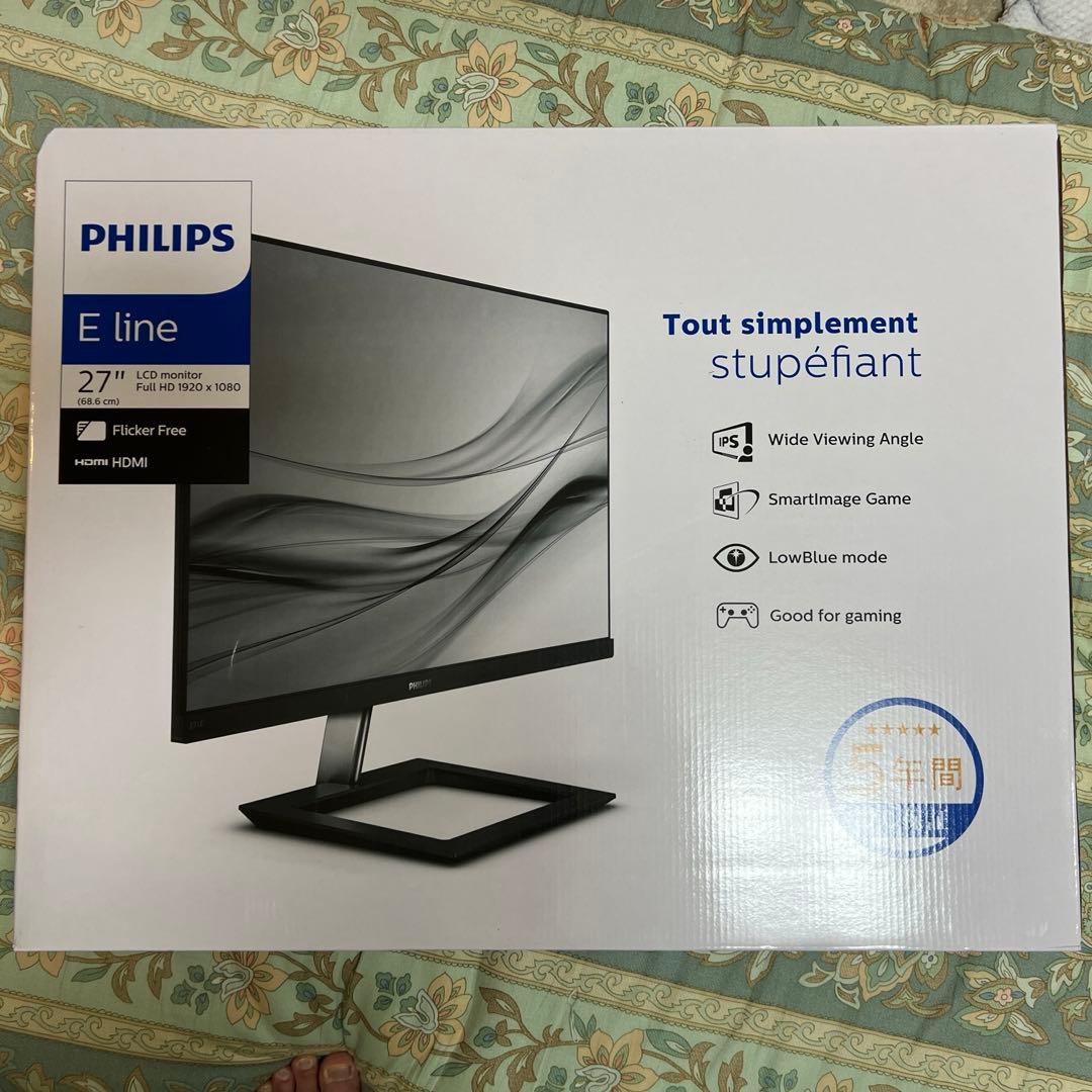H*a様 Philips 27 LCD monitor HDMI 27E1D/1