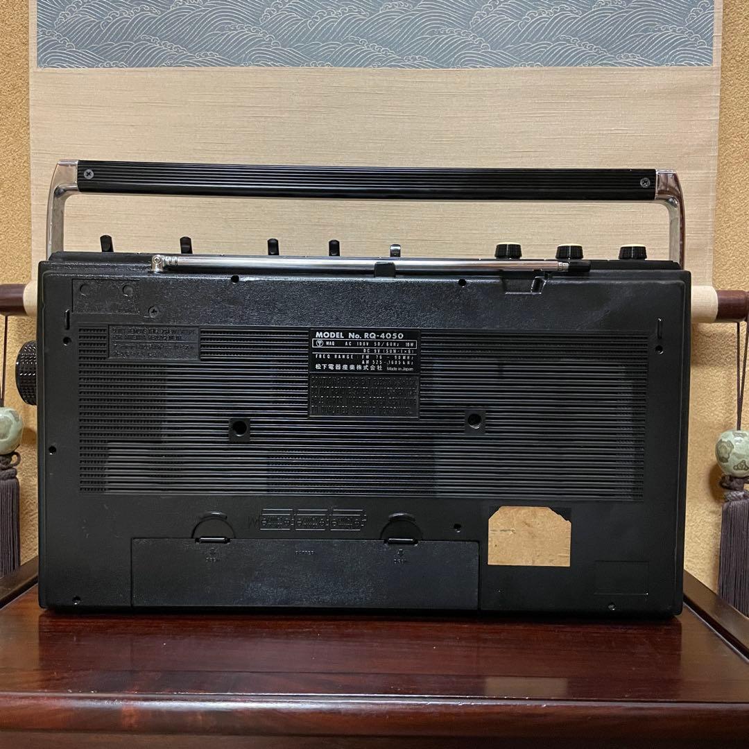 National／ラジカセ／RQ-4050／メンテナンス済み／メンテセット付