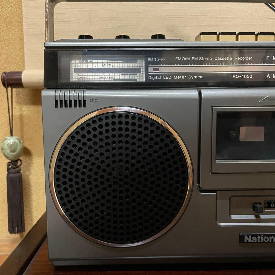 National／ラジカセ／RQ-4050／メンテナンス済み／メンテセット付