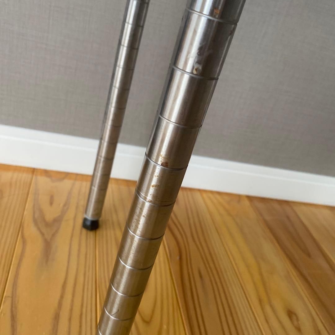 エレクター　アクリル天板　2枚バスケット2つ付き　30cm 90cm