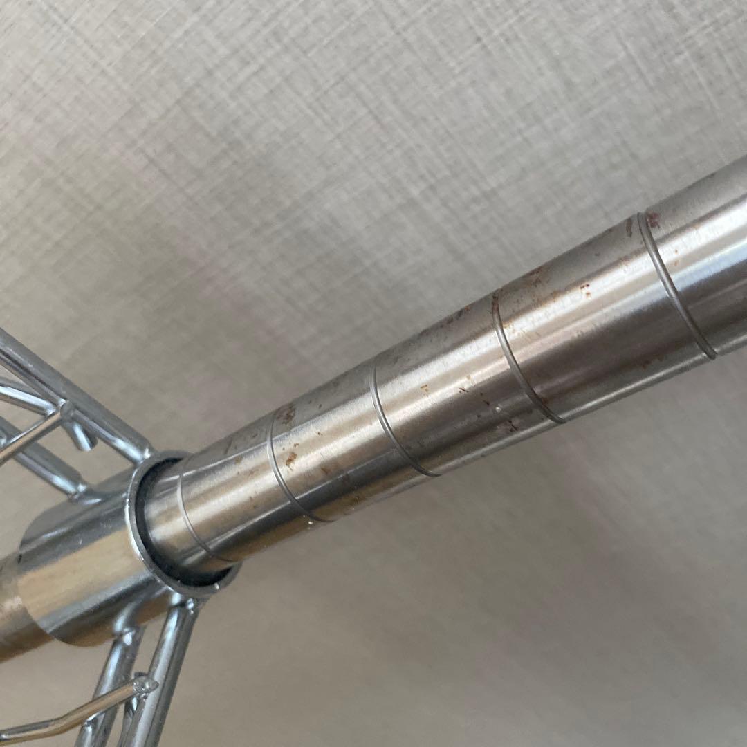 エレクター　アクリル天板　2枚バスケット2つ付き　30cm 90cm