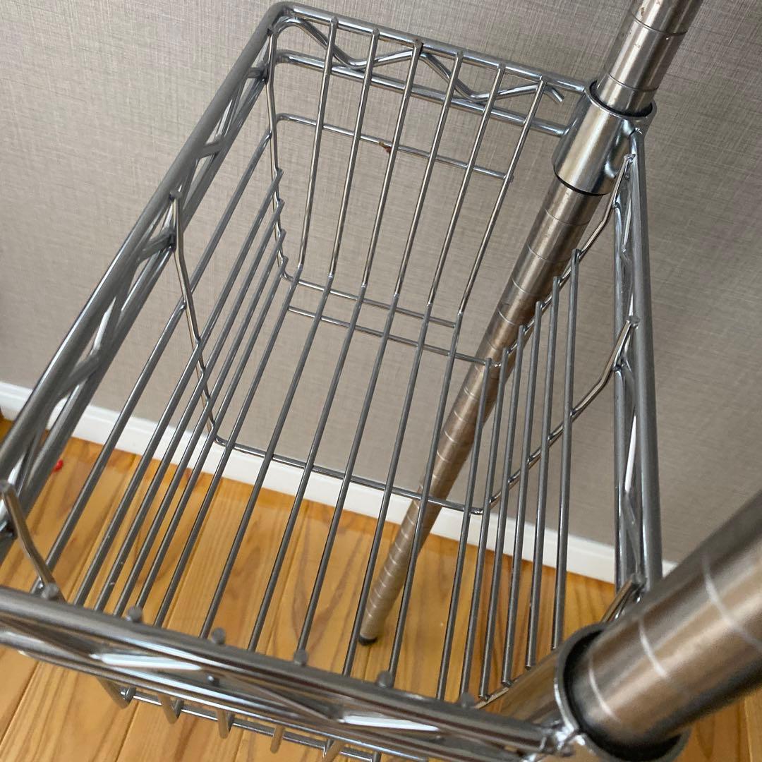 エレクター　アクリル天板　2枚バスケット2つ付き　30cm 90cm