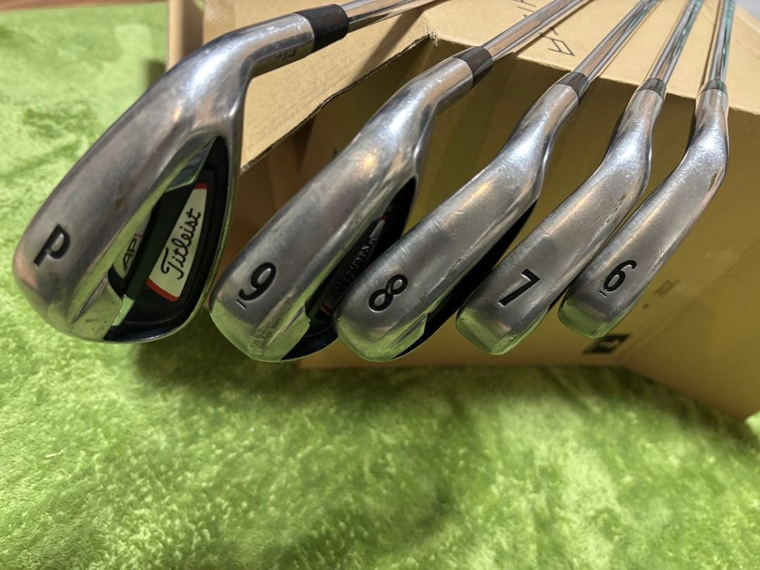 タイトリスト　AP1 アイアン　6〜P 5本セット