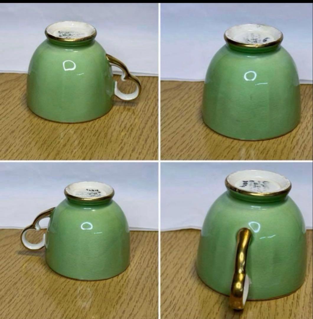 1930年代　イングランド　クラウンデボォン社　カップ＆ソーサー　１個。長期保存