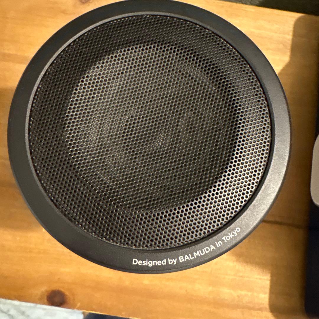 バルミューダ　スピーカー　M01A-BK 2022年製 ブラック　596