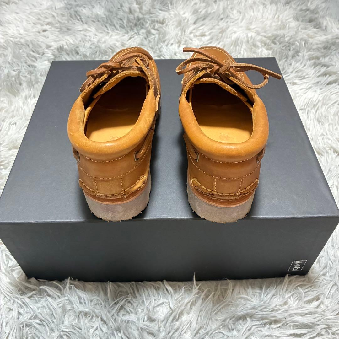 【未使用美品】Timberland 本革3Eye 25.5〈定価23,100円〉