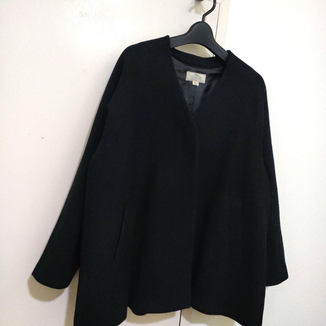 JOURNALSTANDARDrelume 尾州ウールノーカラージャケットコート