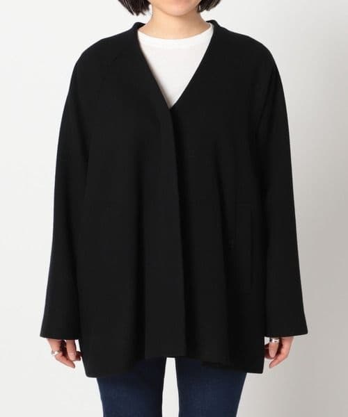 JOURNALSTANDARDrelume 尾州ウールノーカラージャケットコート