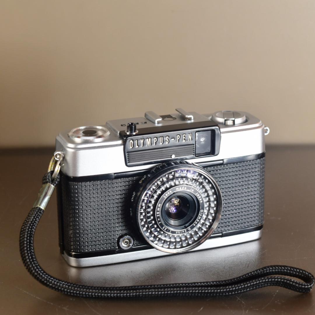 美品 OLYMPUS PEN EE-3 大人気ハーフカメラ♪分解清掃済み