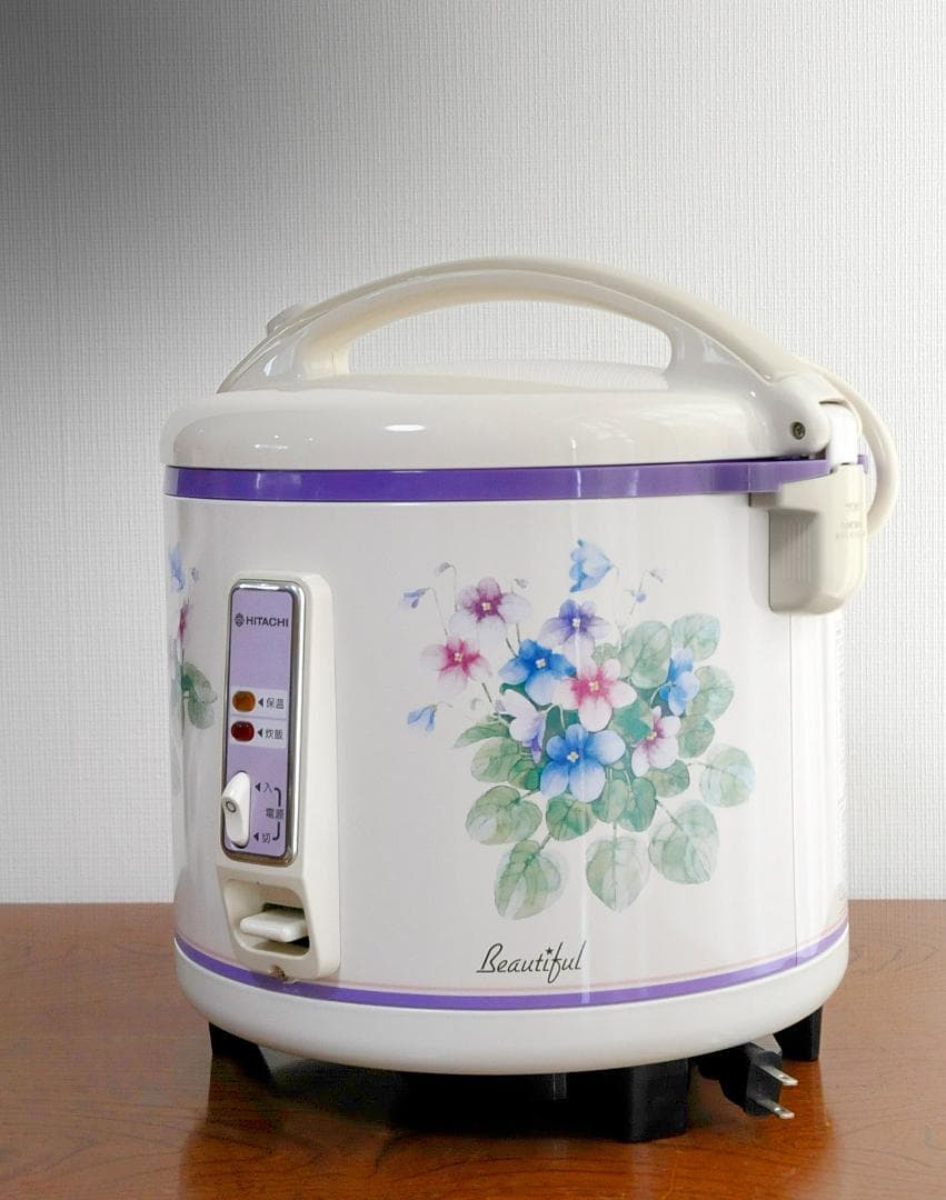 ★日立ジャー式電気釜　レトロ炊飯器　Beautiful RZ-1827　♪