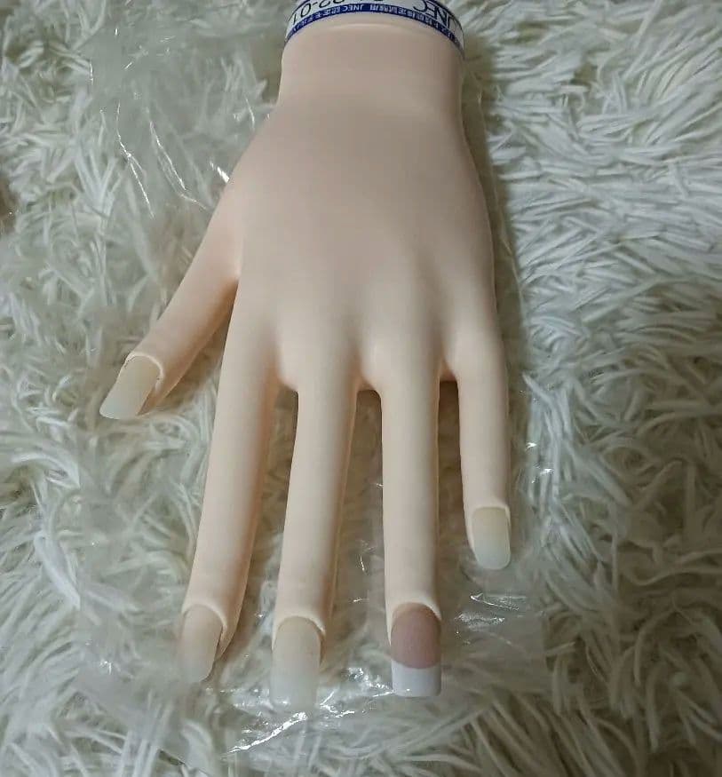 【骨折なし箱付き】JNEC認定モデルハンド ネイル 検定用