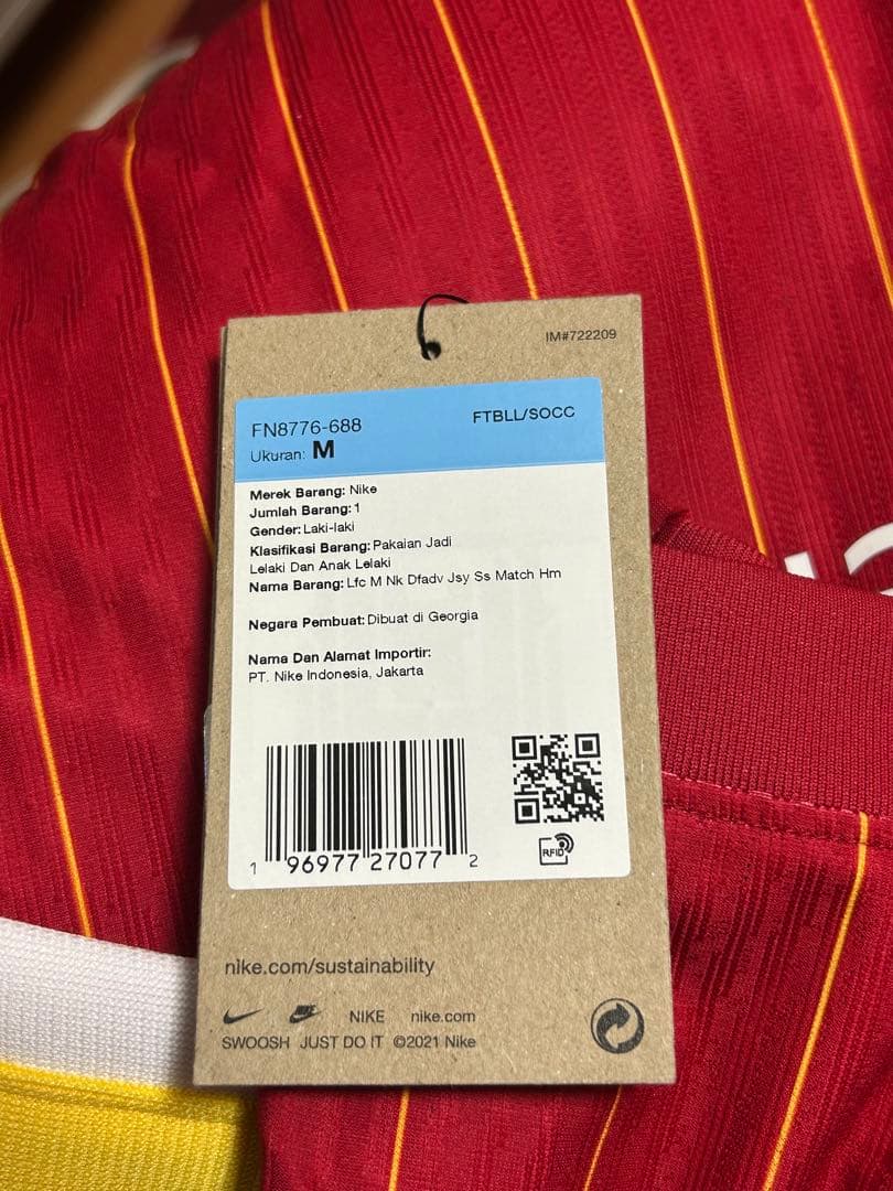 リバプールリヴァプール24-25サラー選手オーセンティックユニフォーム