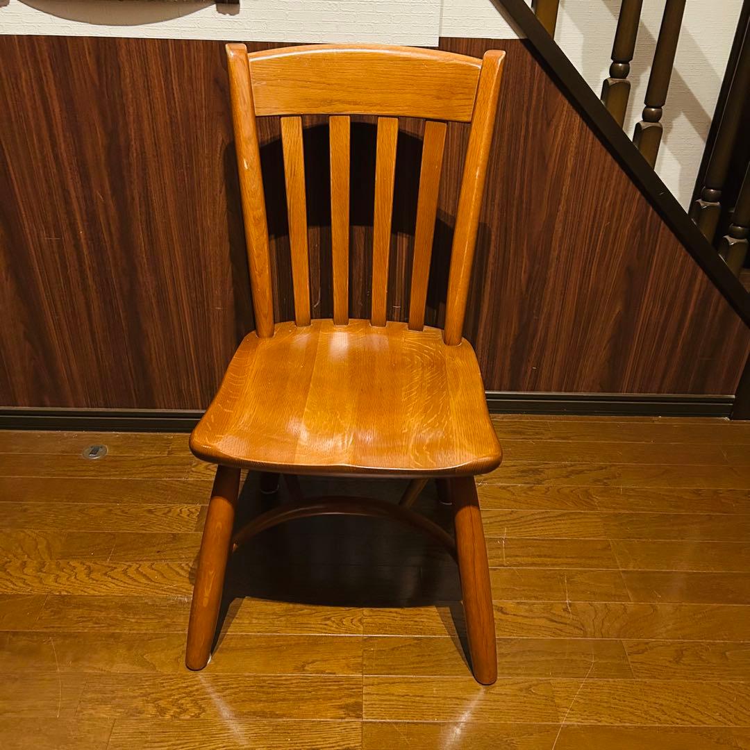 【良品】柏木工 Kashiwa ダイニングチェア ウィンザーチェア