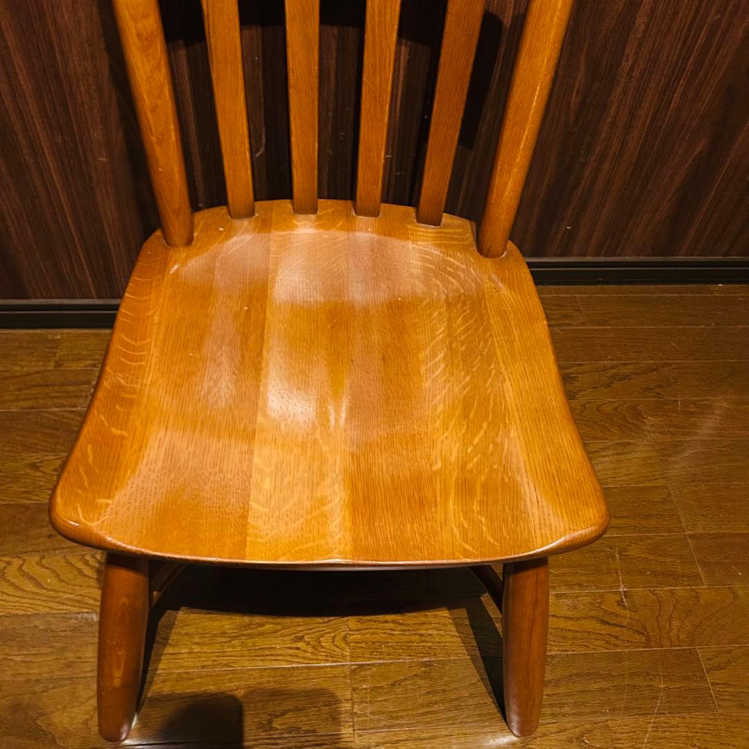 【良品】柏木工 Kashiwa ダイニングチェア ウィンザーチェア
