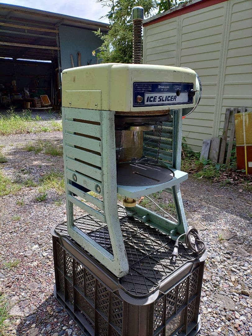 アイススライサー　初雪　HP−300　かき氷機