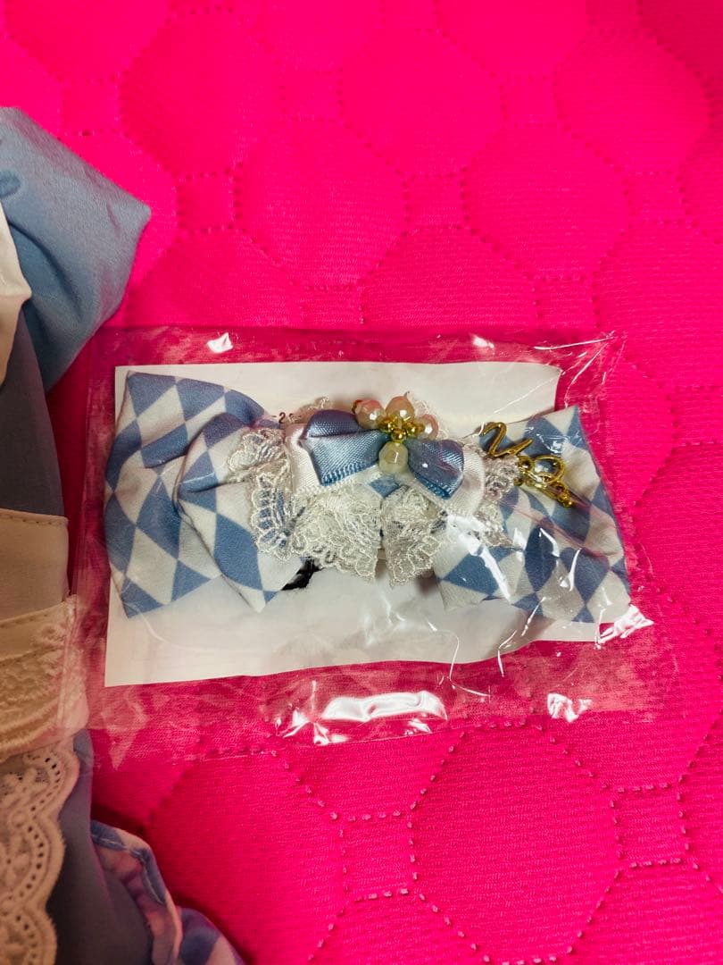 きゃんナナ 犬服 Can NanaアリスワンピースセットSサイズ